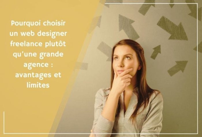 Pourquoi choisir un web designer freelance pluto?t qu’une grande agence